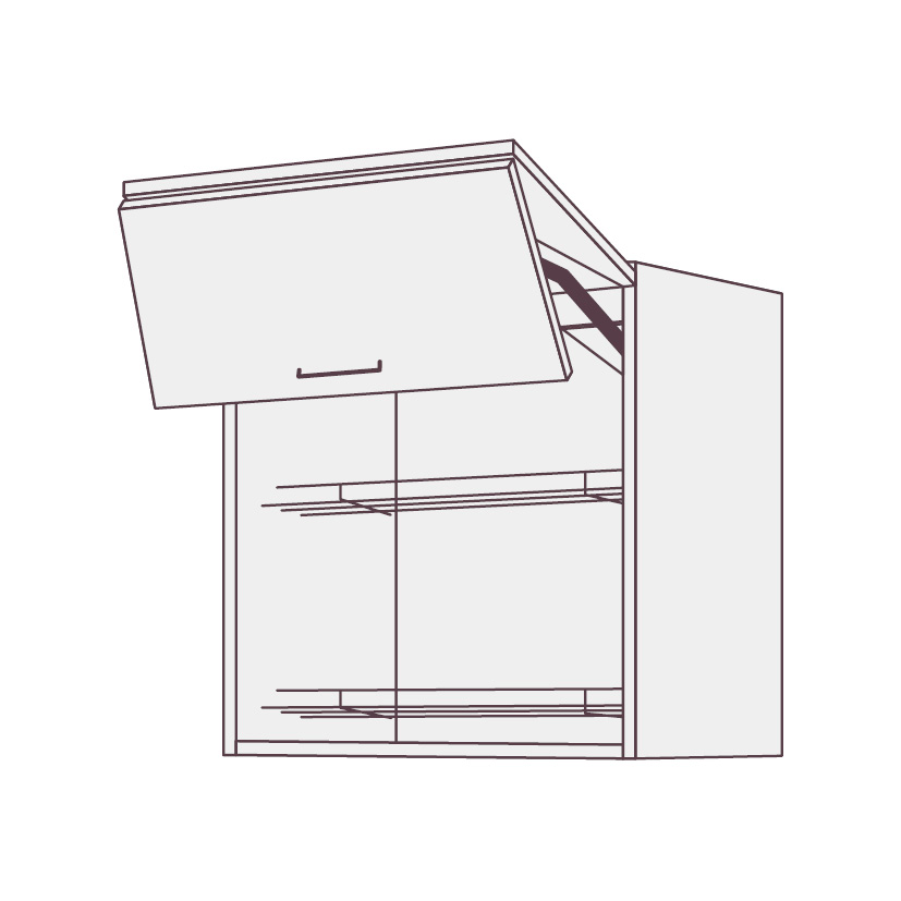 Кухонный шкаф с сушкой для посуды  EWV2V SIDAK SIST2965-6492