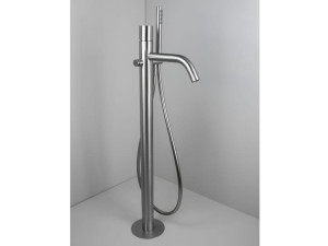 Смеситель для ванны из нержавеющей стали с ручным душем