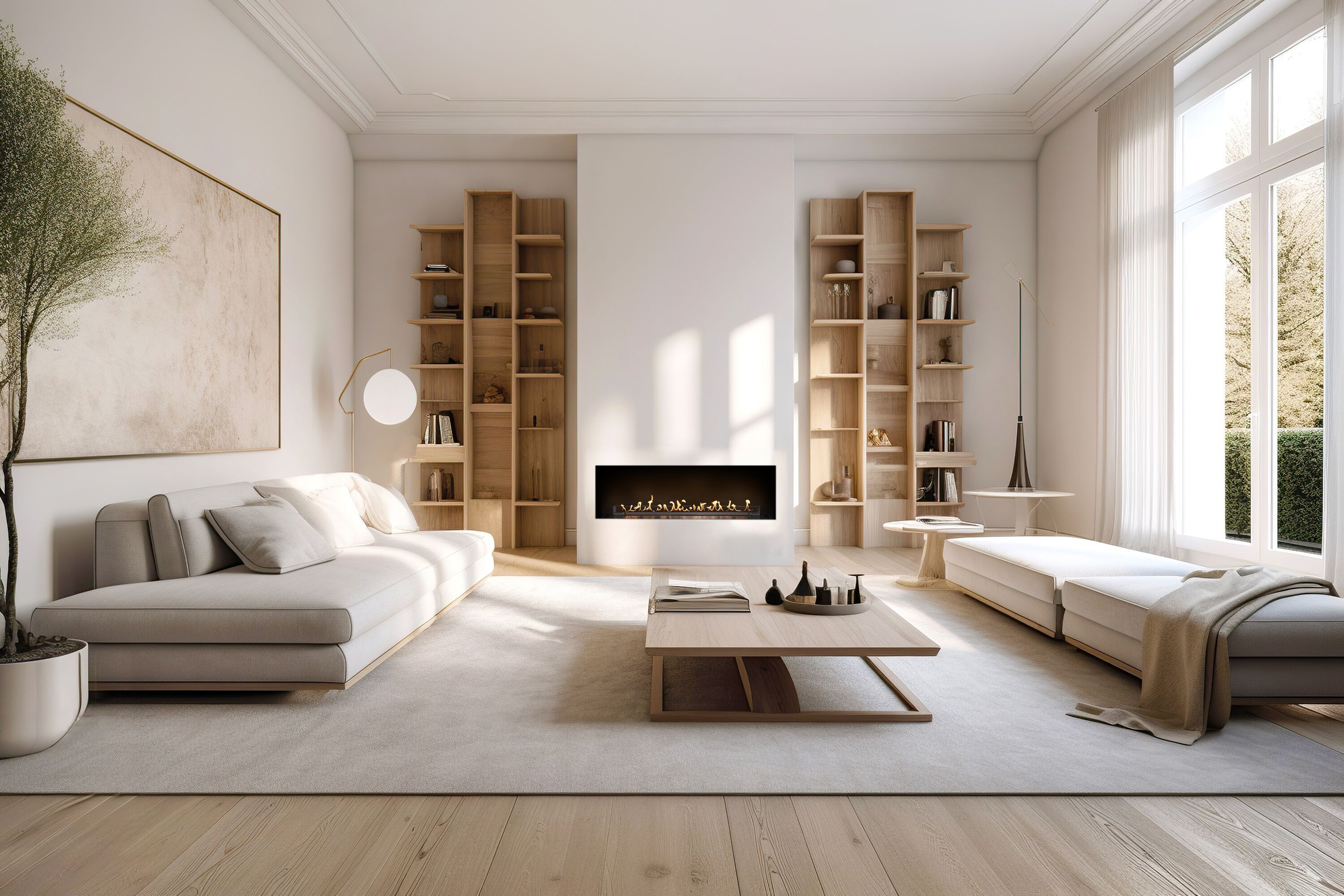 Встроенный камин на биоэтаноле Planika PRIMEFIRE 2.0 ARCH-00058393 - Вид №2