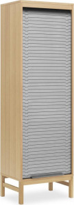 600540 Jalousi Cabinet High Grey Normann Copenhagen