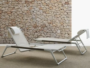B&B Italia Outdoor Штабелируемый откидной садовый кушетка из батилина® Mirto outdoor