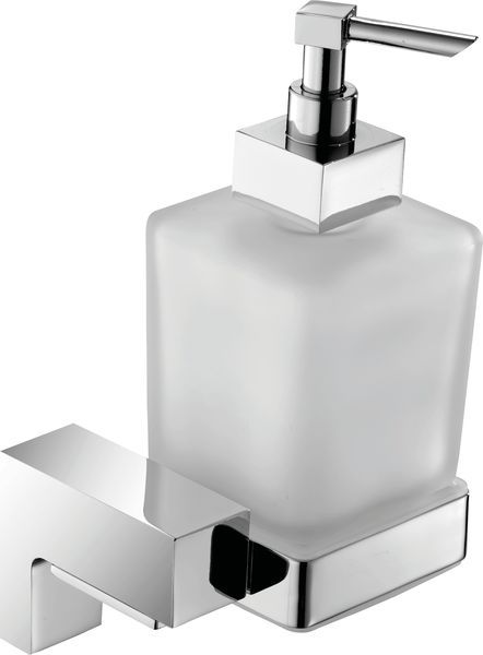 H8700/11MB Sanibano Elegance, настенный стеклянный дозатор, цвет черный матовый