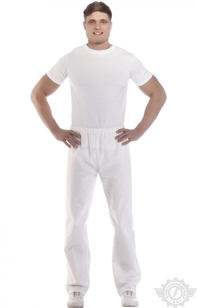 65967 Брюки поварские  Одежда для поваров  размер 40-42/146-152 Спецодежда  - Вид №2