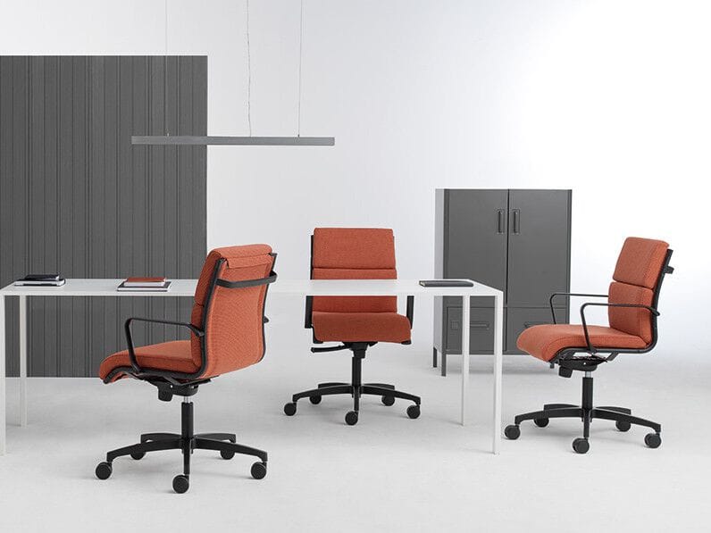 Вращающееся офисное кресло с подлокотниками с 5 спицами Nahu Aalborg Soft ARCH-00027160 - Вид №2