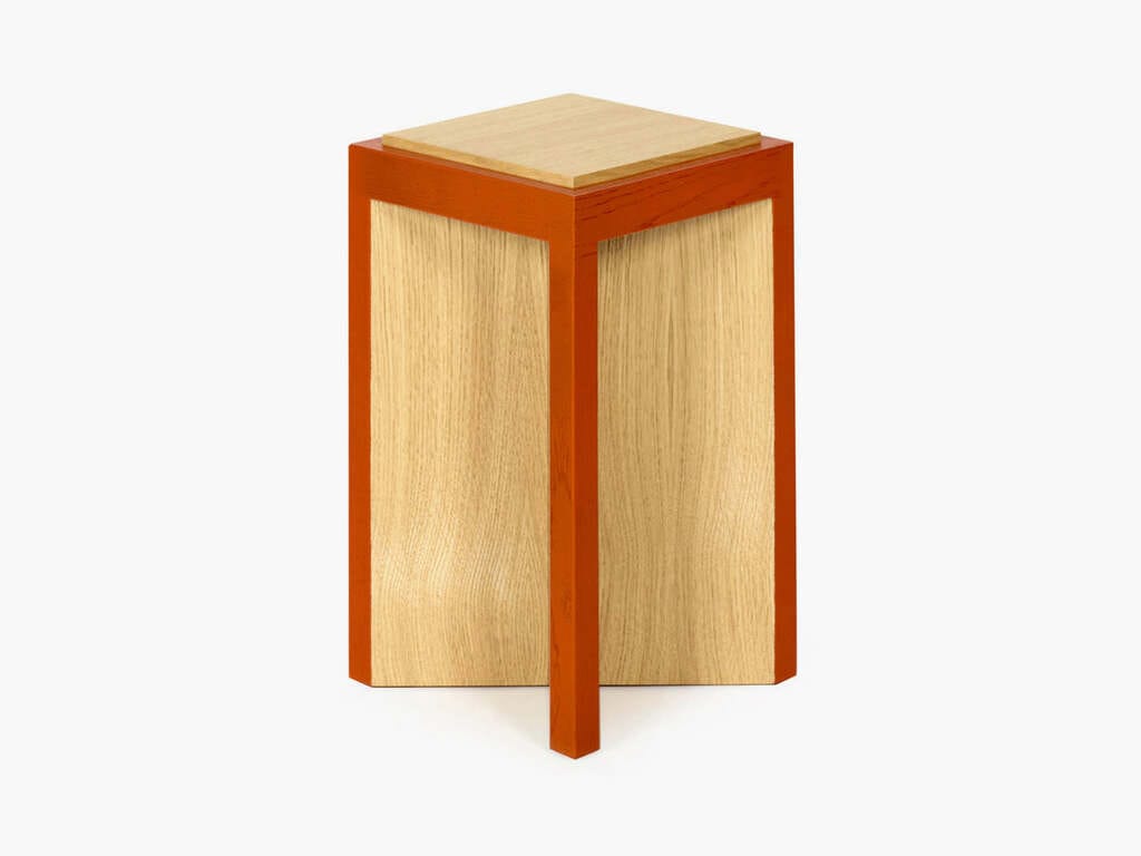 Деревянный низкий квадратный журнальный столик Serax Furniture by Ann Demeulemeester ARCH-00108810 - Вид №6