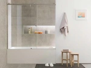 KRION Стеклянная перегородка для ванны