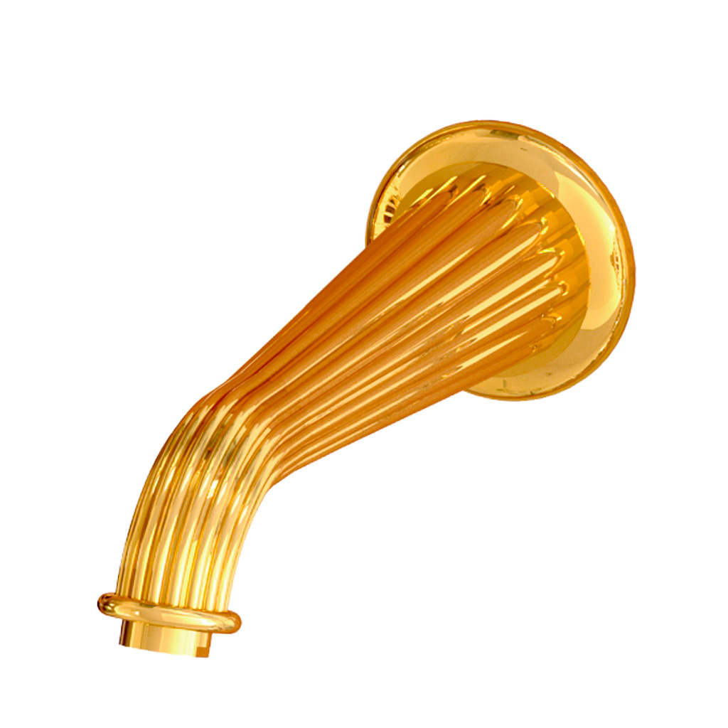 C68-1WS1 C68-1WS1 Излив для раковины настенный ХРУСТАЛЬНЫЙ КУПОЛ Cristal & Bronze COUPOLE CRISTAL  - Вид №1