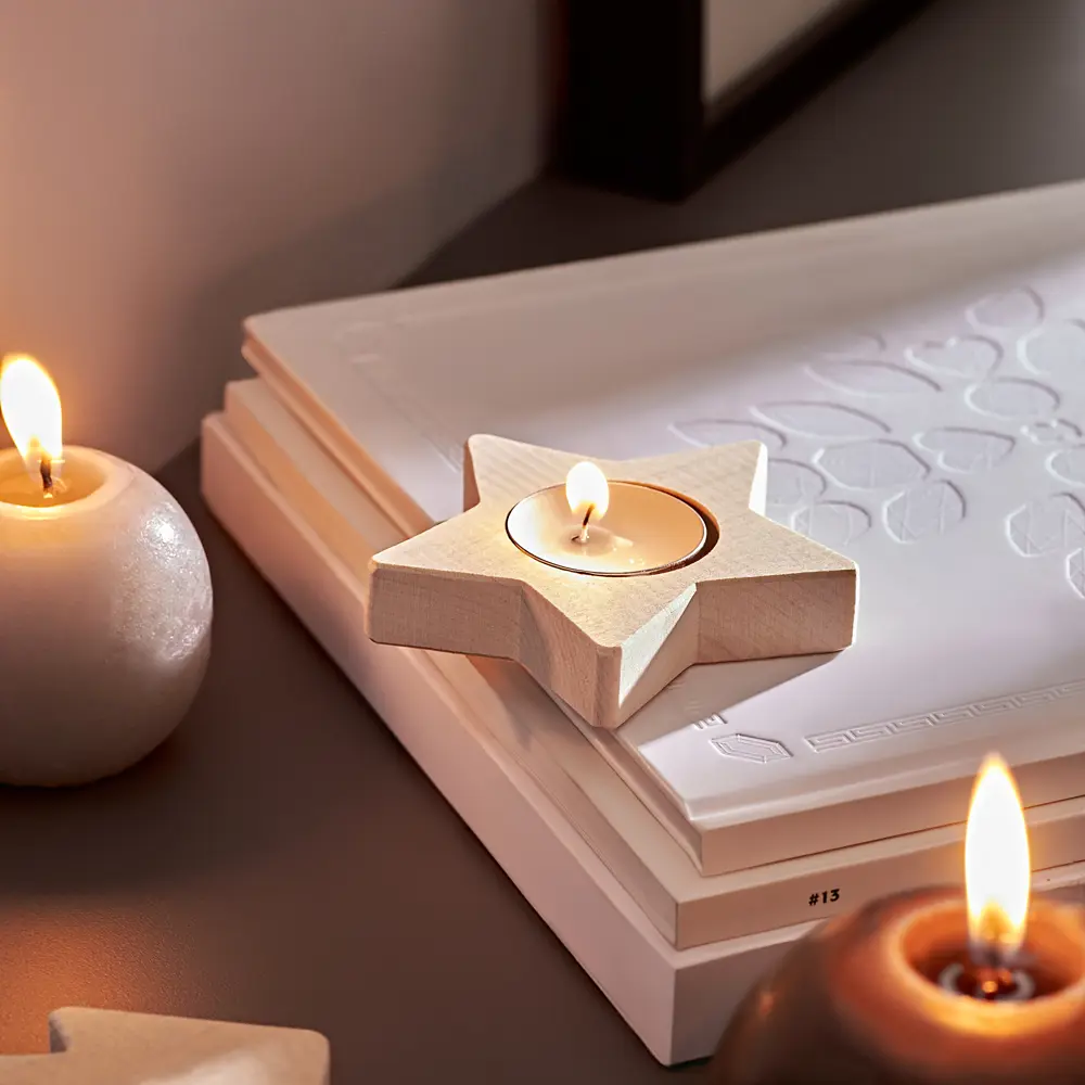 Подсвечник Симфония Звезда 9x1.7 см STLM-2056422 - Вид №3