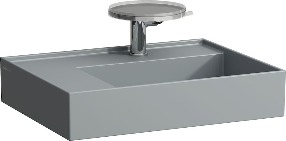 H8103357581121 Раковина с полочкой слева, со специальным скрытым сливом LAUFEN PRO - Вид №13