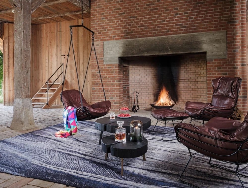 Кожаное кресло с подлокотниками Freifrau Leyasol ARCH-00001993 - Вид №2