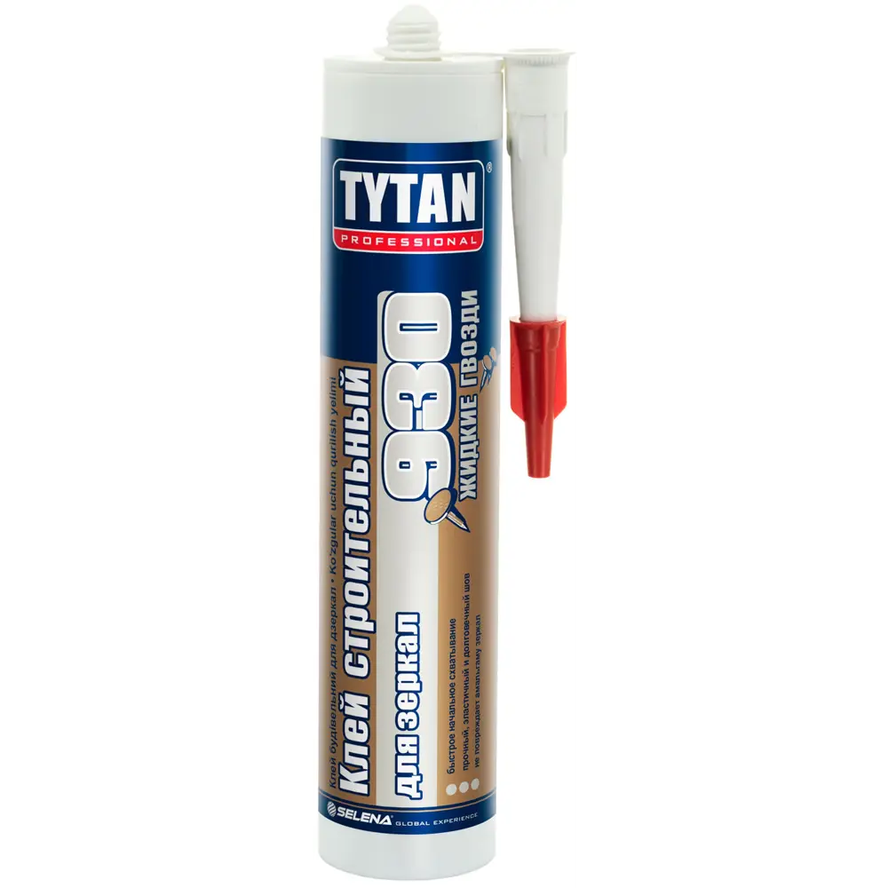 Клей строительный Tytan №930 для зеркал 380 г 82035253 STLM-2189138 
