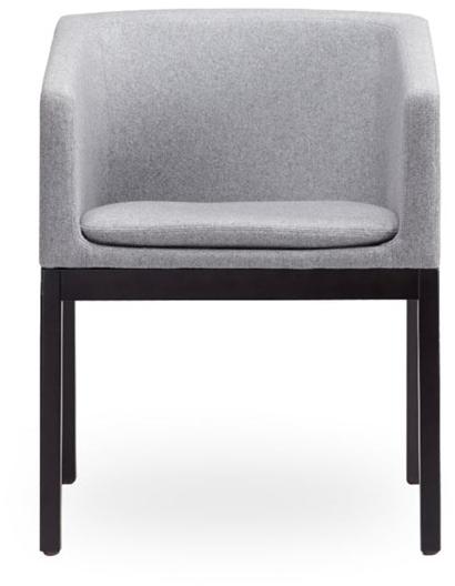 ROSSIN Мягкое деревянное кресло с подлокотниками Tonic wood sun-id-1451754 - Вид №1