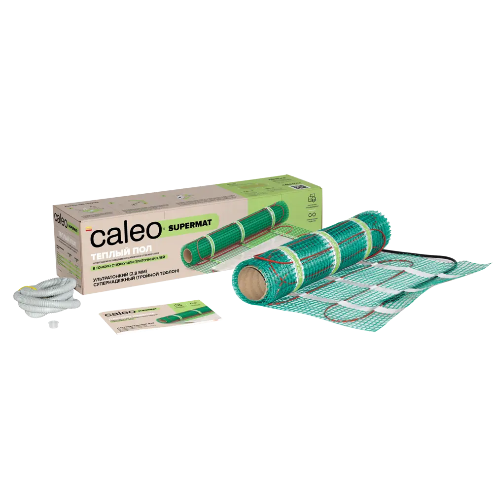 Нагревательный мат для теплого пола Caleo Supermat 3 м², 390 Вт STLM-2143533