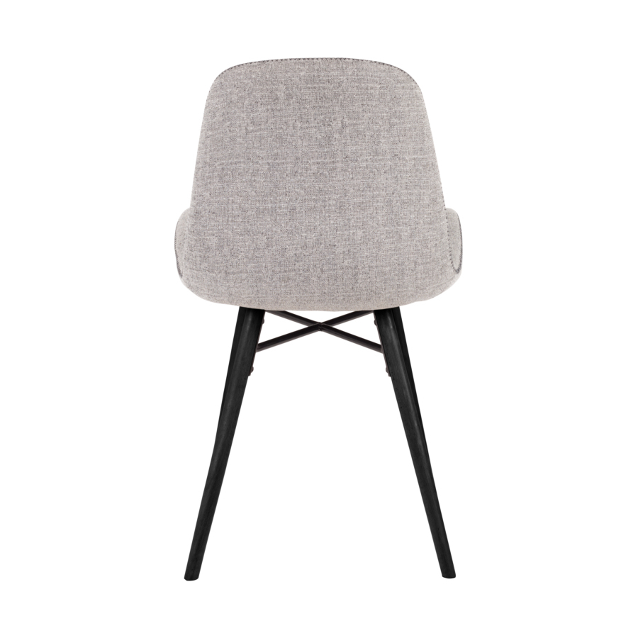 Стул Lester светло-серый White Label Living 1100334 - Вид №5