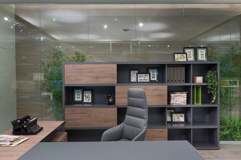 Sinetica Книжный шкаф open office из дерева Abacus sun-id-1383536 - Вид №4