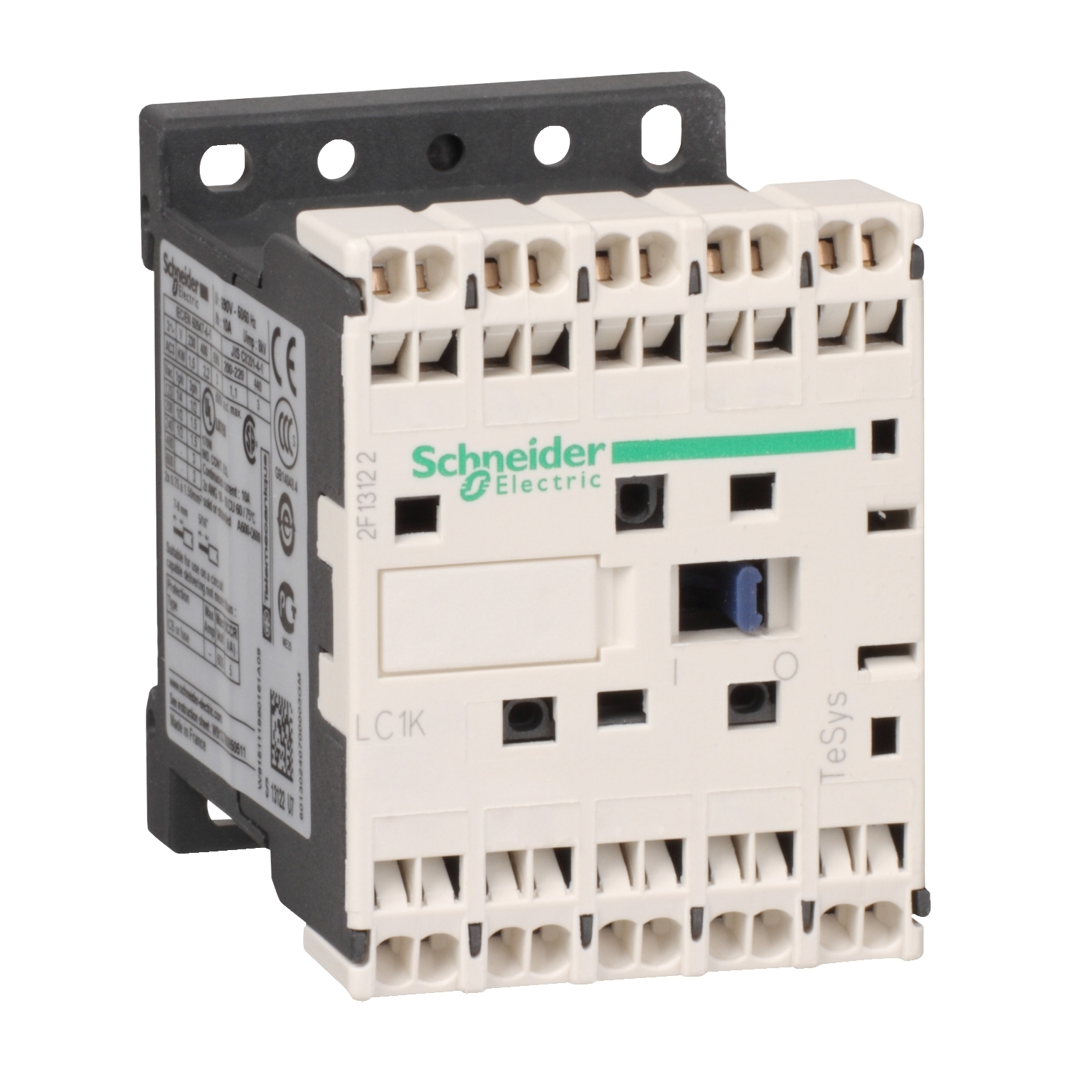 LC1K06103B7 Контактор LC1K 3P 6А 400/24В AC 2.2кВт Schneider Electric TeSys 