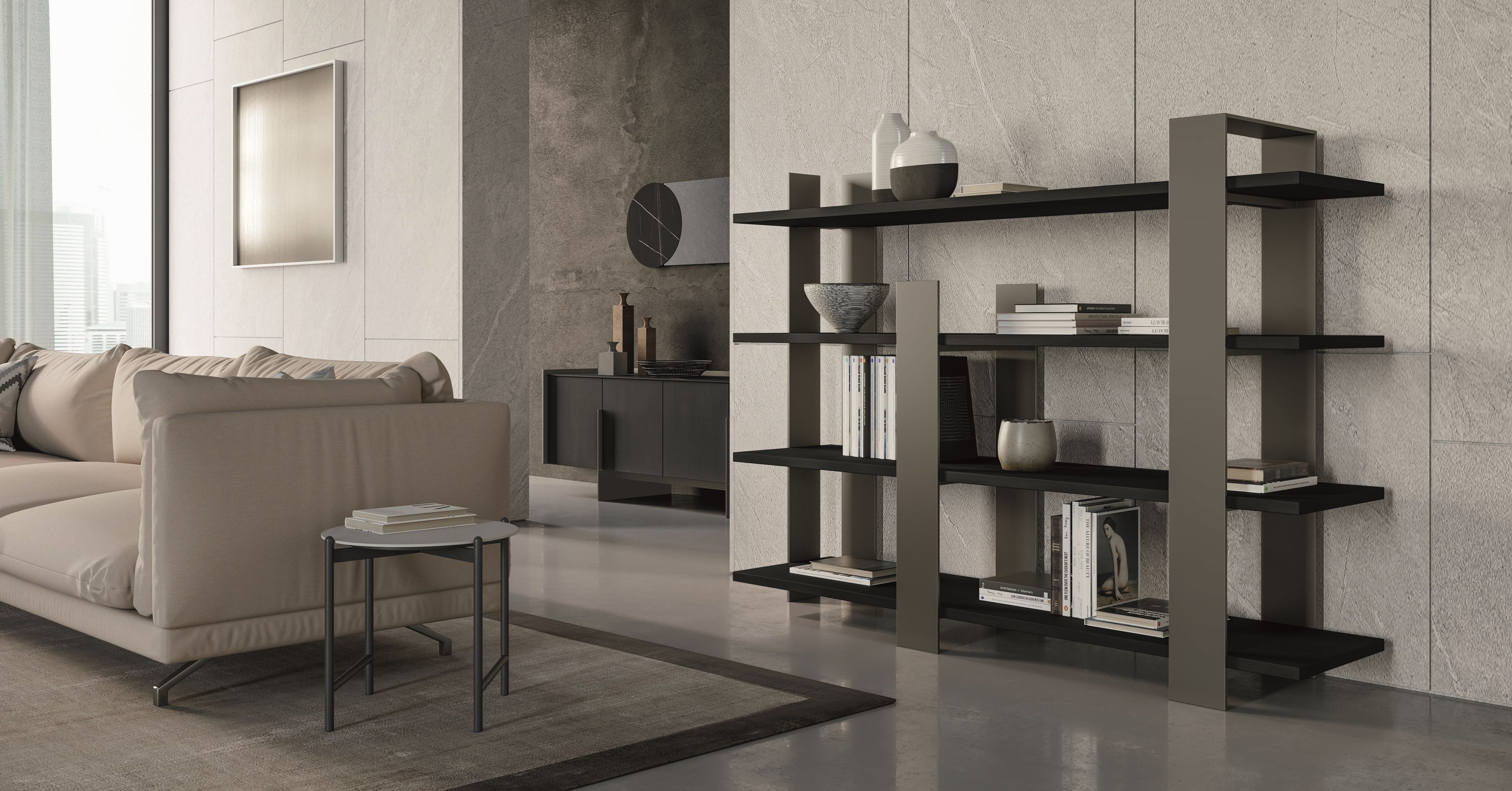 Деревянная самонесущая полка Dall'Agnese Киото ARCH-00006494 - Вид №3