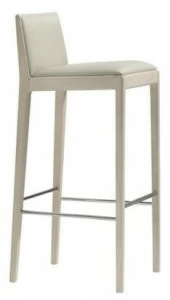 Andreu World Высокий табурет, обитый кожей Carlotta Bq0923