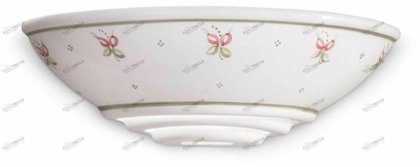 FERROLUCE Настенный светильник прямого и отраженного света из керамики Trieste C093 - c093/27