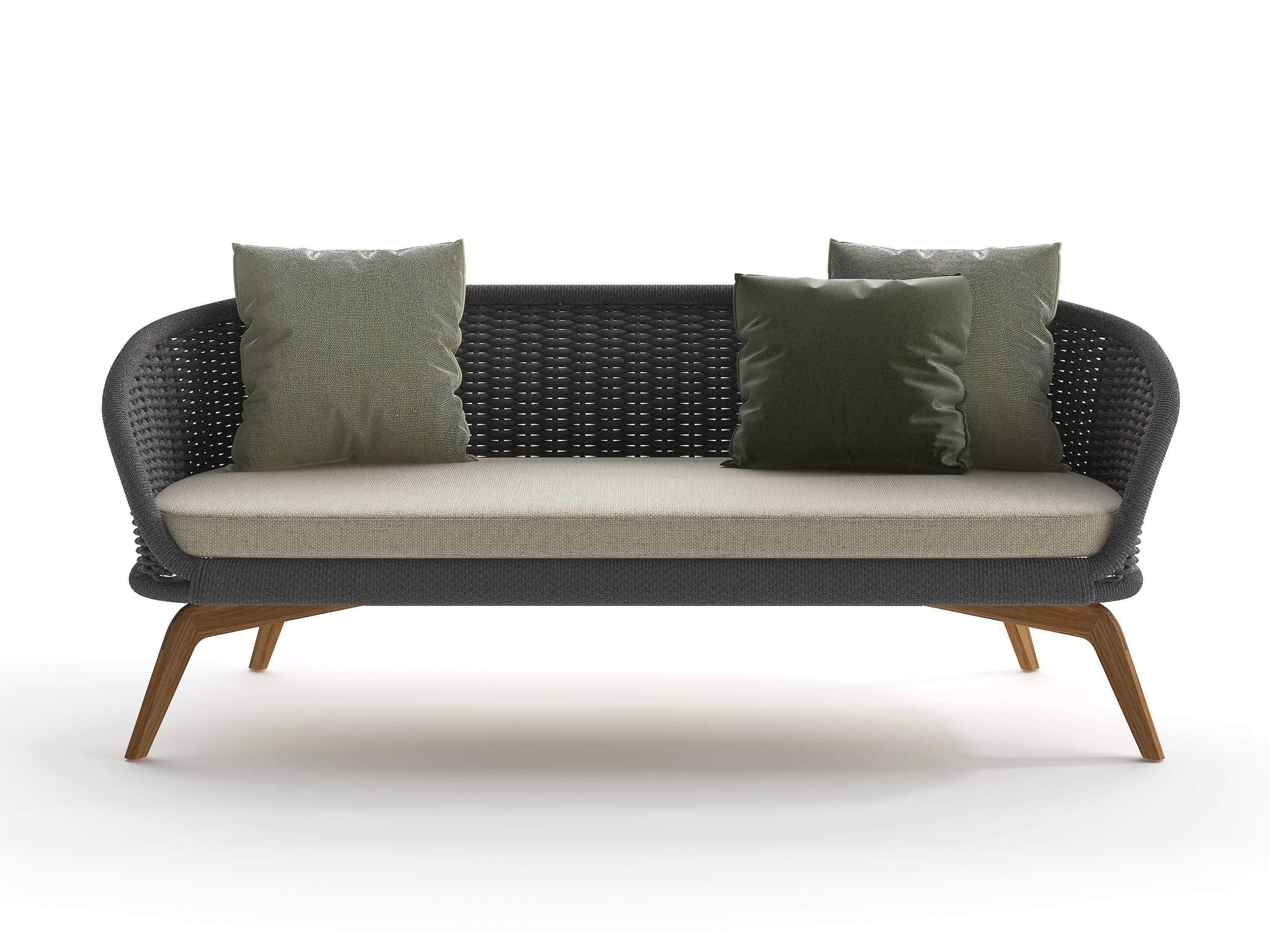 2-местный акриловый тканевый садовый диван Atmosphera Ludo ARCH-00047829 - Вид №8