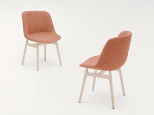 Мягкий стул из ткани