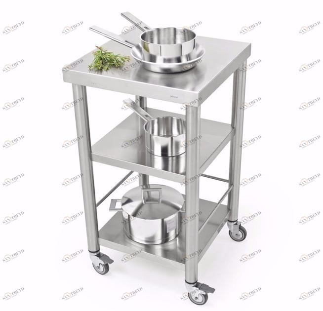 JOKODOMUS Отдельностоящий кухонный модуль из нержавеющей стали Auxilium sun-id-1495602