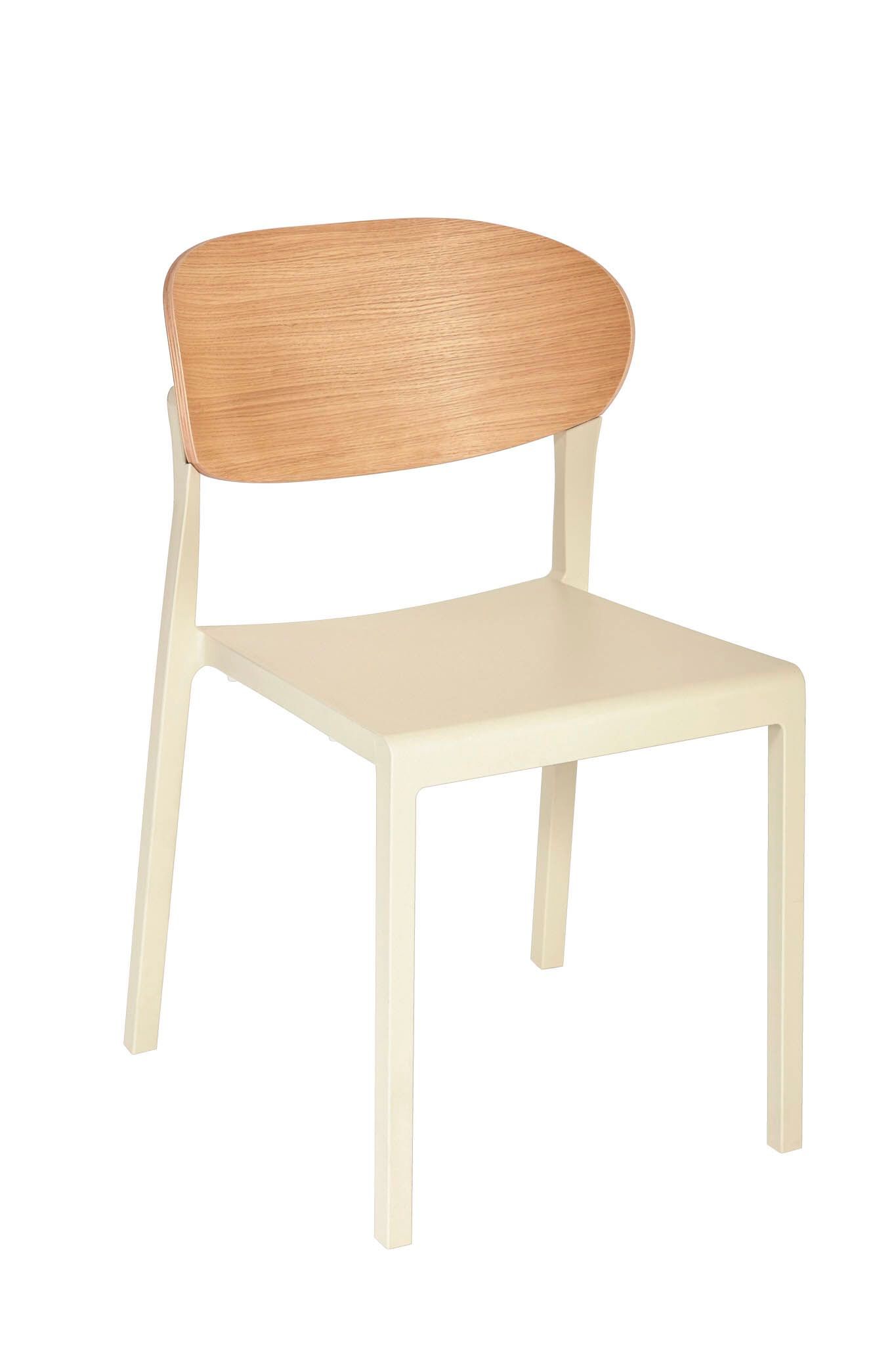 Садовый стул из полипропилена с деревянной спинкой Ezpeleta BAKE WOOD ARCH-00073360 - Вид №25