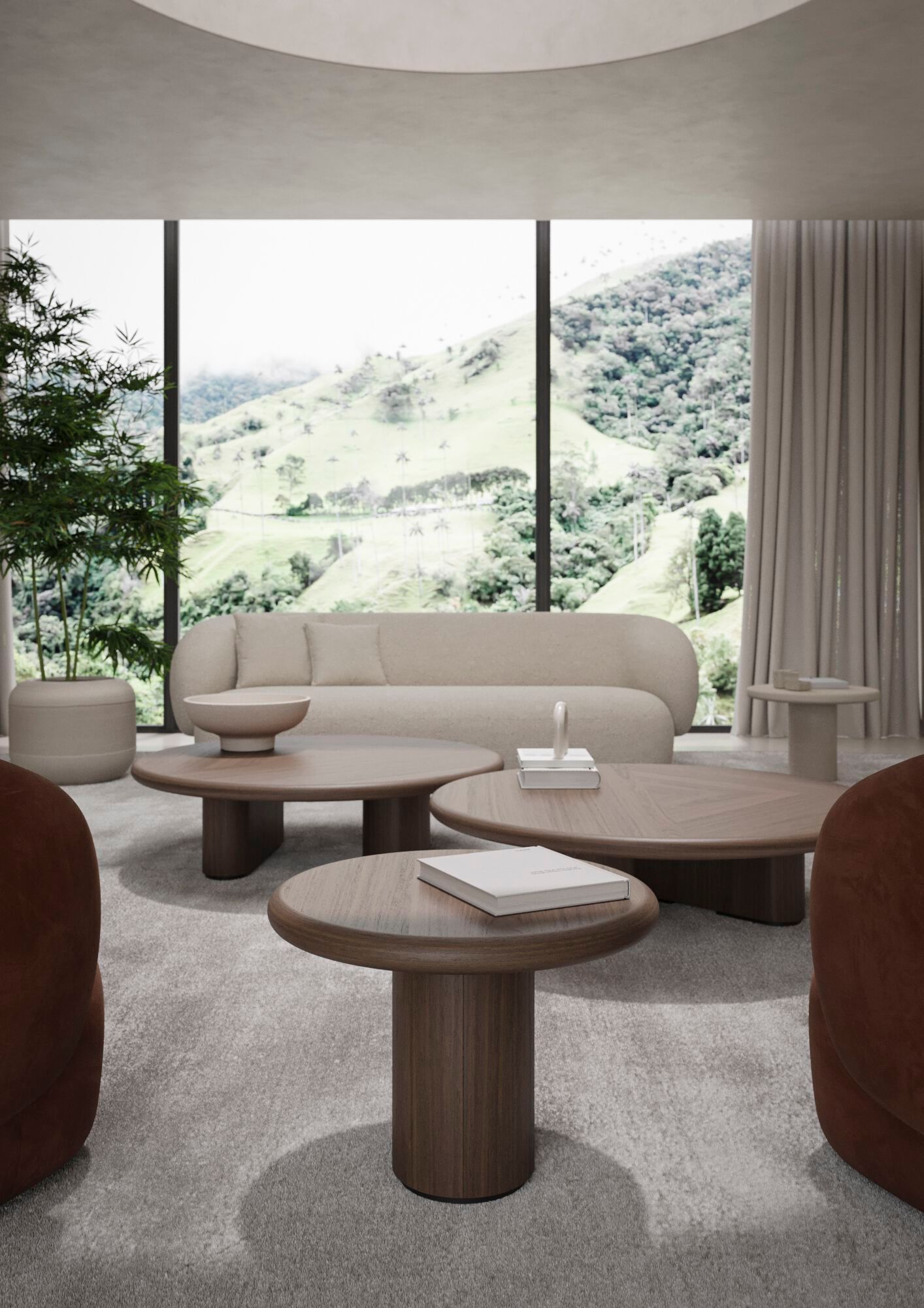 Круглый журнальный столик PROF богиня ARCH-00021963 - Вид №6