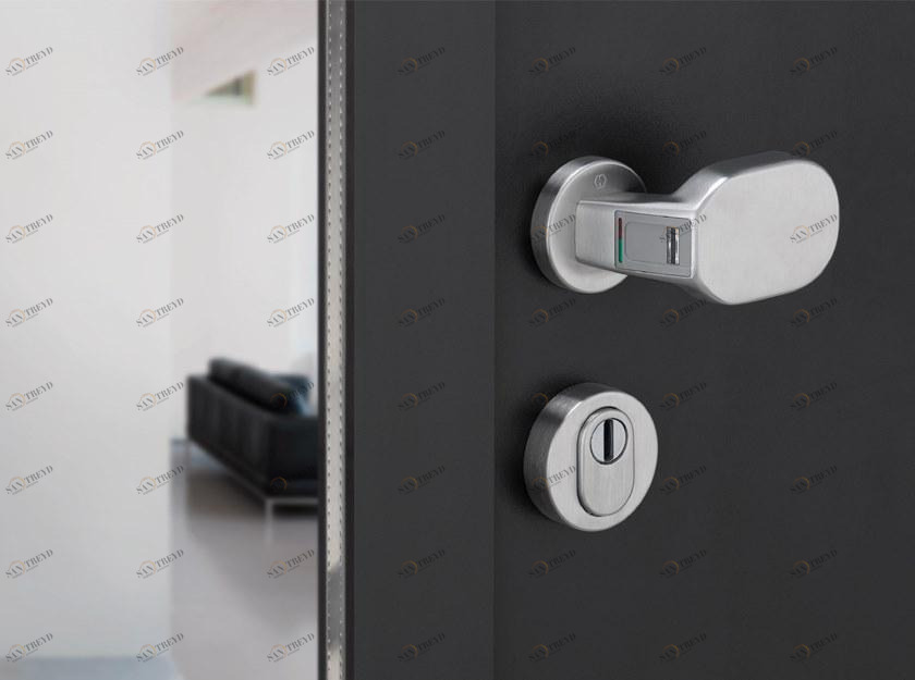 HOPPE Дверная ручка со сканером отпечатков пальцев Hoppe idencom sun-id-1461766