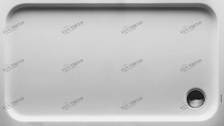 Duravit Поддон для душа прямоугольный из акрила D-code 720098000000000