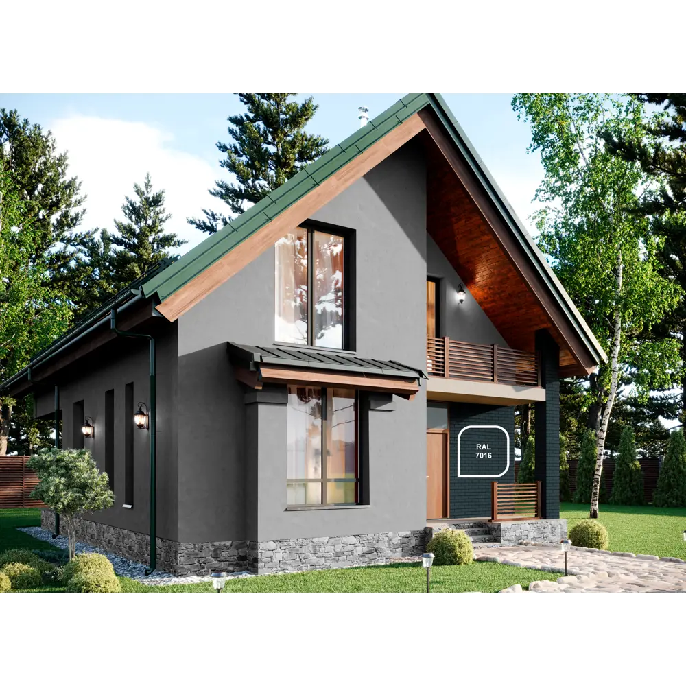 Jobi Siloxanfassad - фасадная краска с эффектом декоративной штукатурки 87003755 STLM-1531370 - Вид №7