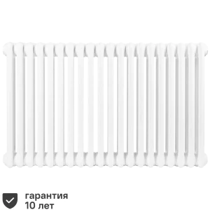 Радиатор трубчатый Irsap Tesi RT305652001A430 500/100 20 секций боковое подключение сталь белый 81990692 STLM-2149294