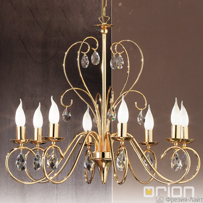 Orion LU 1658/8 gold Klassik люстра подвесная 66993