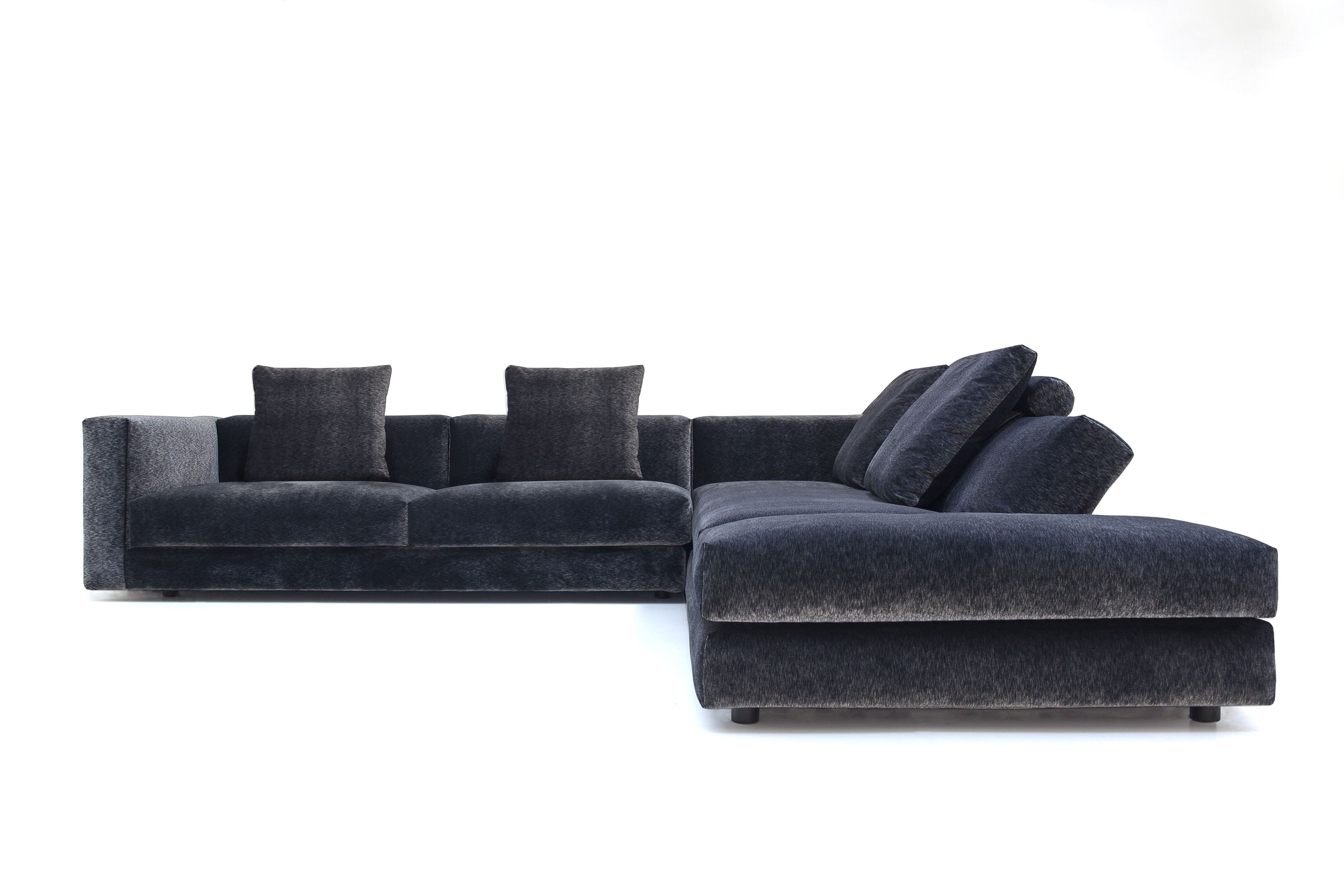 Секционный диван из кожи или ткани Vibieffe 845 EVO ARCH-00055152 - Вид №1