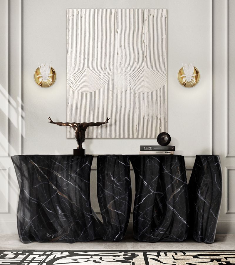 0-241 Монохромный буфет из искусственного мрамора Boca Do Lobo  - Вид №26