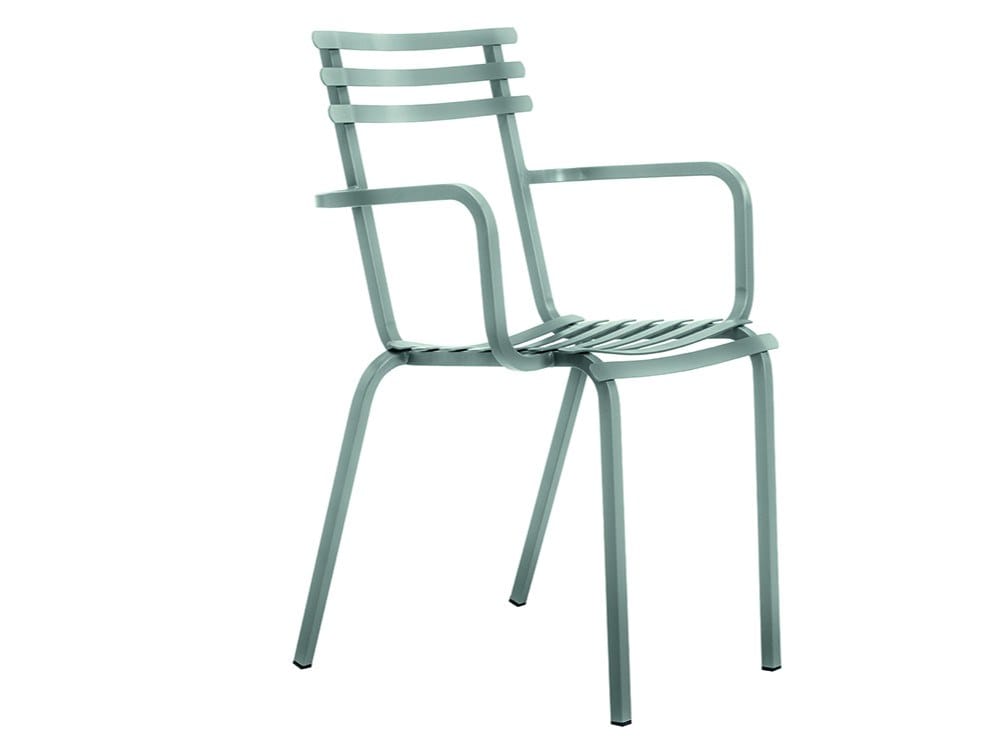 Железный штабелируемый садовый стул Ethimo ARCH-00144820 - Вид №11