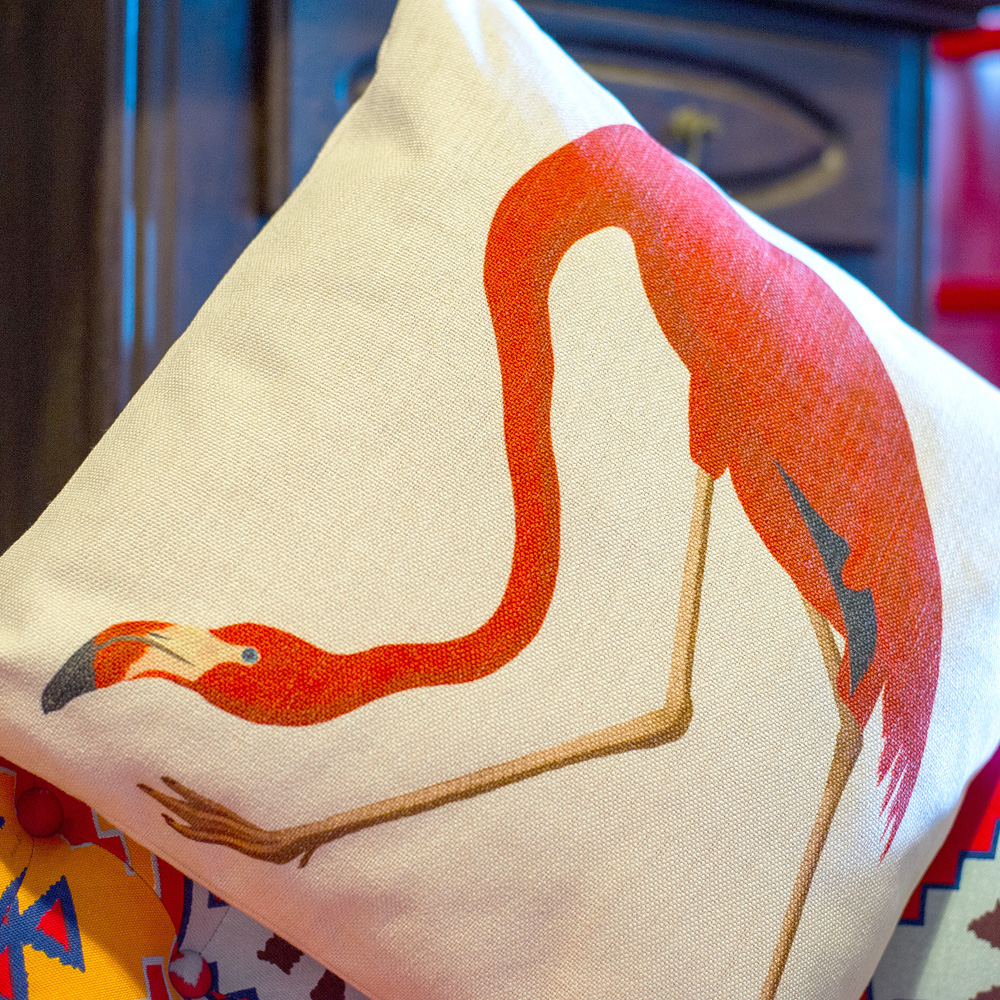 2719182 Интерьерная подушка «Американский фламинго» Object Desire  - Вид №4