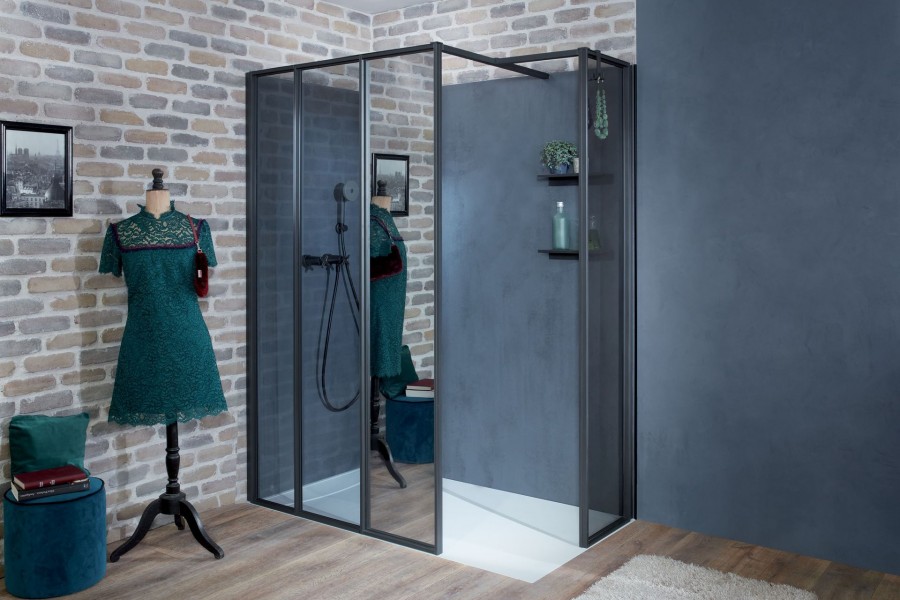 E94WI40-B1 Фиксированное душевое ограждение Jacobdelafon NOUVELLE VAGUE Santreyd - Вид №1