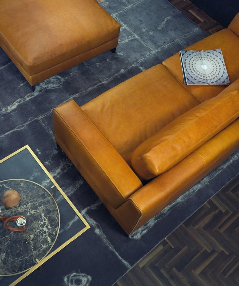 Borzalino 3-х местный кожаный диван Ben sun-id-1474124 - Вид №2