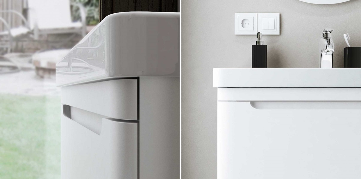 Avila Dos Тумба с раковиной LOOP 105 Color 70 Trendy LOOP TRENDY 2706210N70 - Вид №1