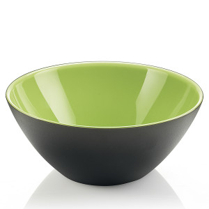 281420169 Салатница my fusion black 20 см зеленая Guzzini
