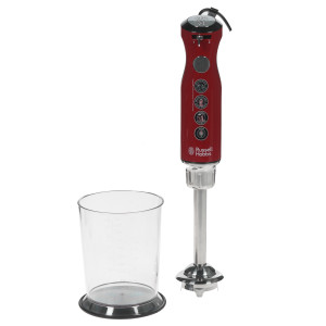 8141371 Блендер погружной Russell Hobbs Retro Hand Blender красный