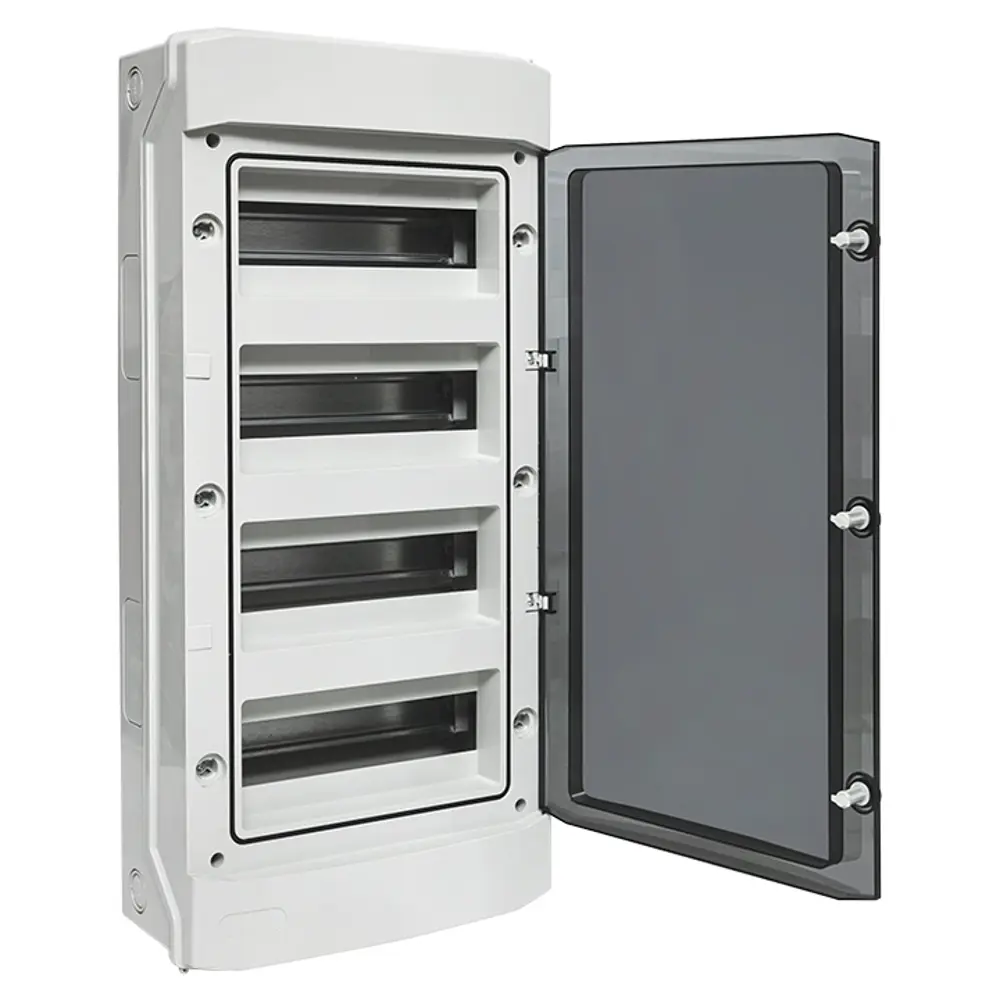 Щит распределительный навесной EKF Unix65 48 модулей IP65 пластик цвет серый STLM-2152052 - Вид №4