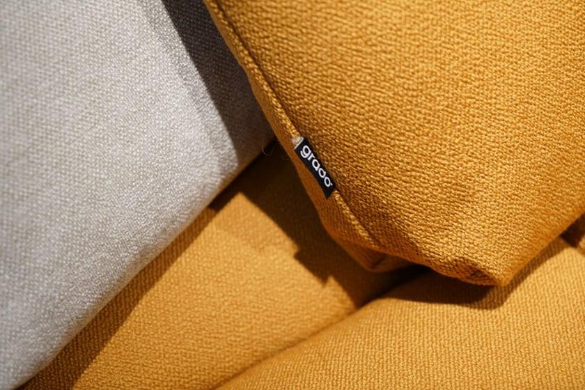 Grado Design Изогнутый 5-местный тафтинговый диван из ткани Salami Sal-sf-g05 - Вид №4