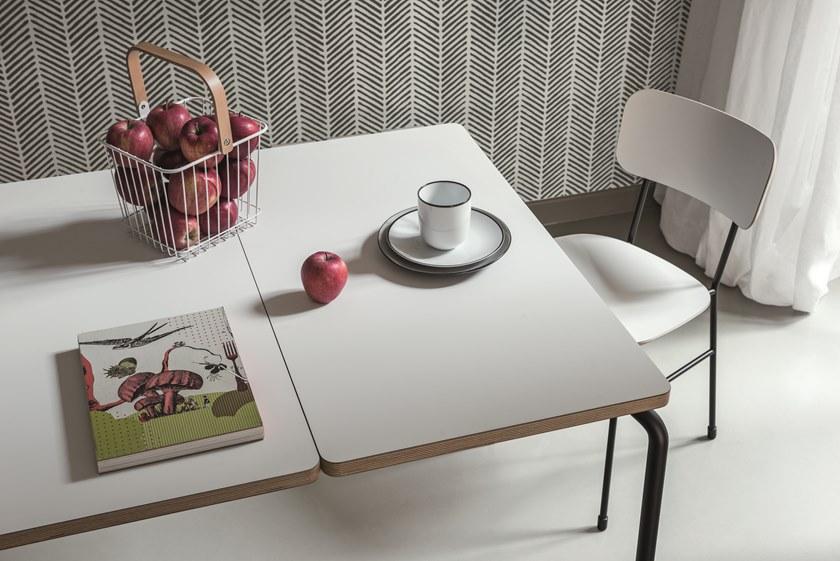 Midj Раздвижной прямоугольный обеденный стол из fenix-ntm® Master sun-id-1495657 - Вид №4