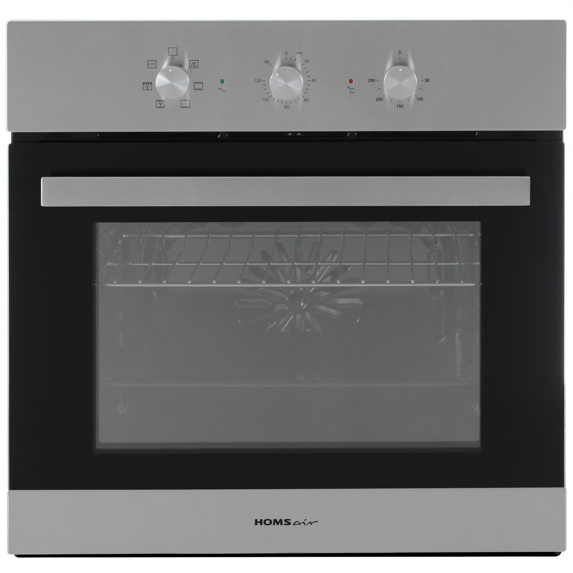 8160928 Электрический духовой шкаф HOMSair OEF657S серебристый STDN-0068501