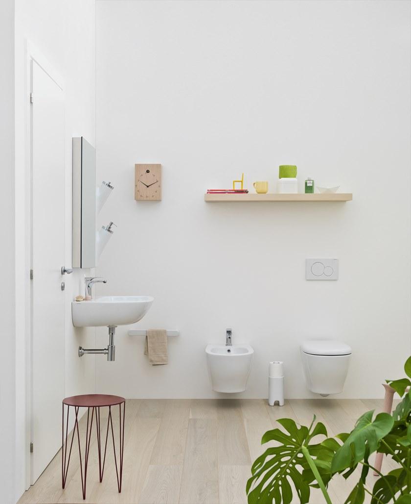 Подвесная раковина настенная овальная ArtCeram TEN белая sun-id-1460176 - Вид №2