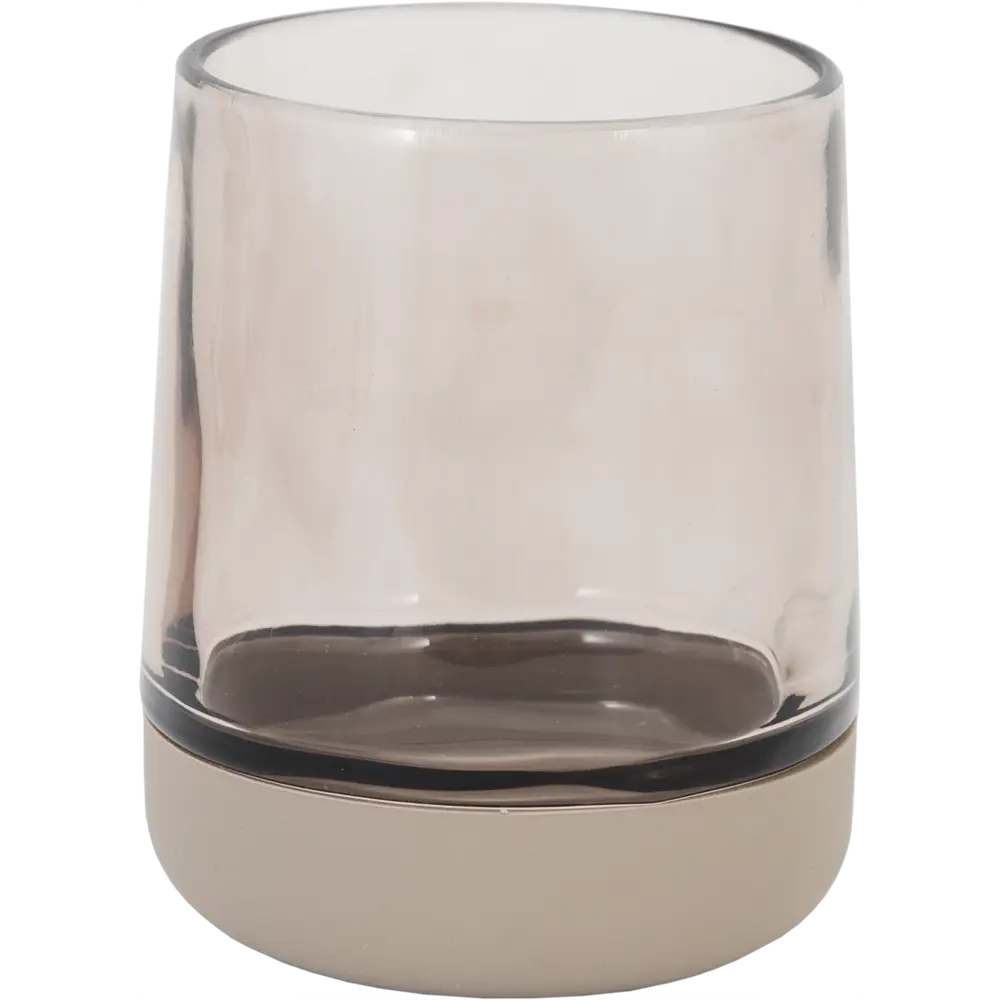 Стакан для зубных щёток Vidage Bonn Beige стекло цвет бежевый STLM-2098666 - Вид №2