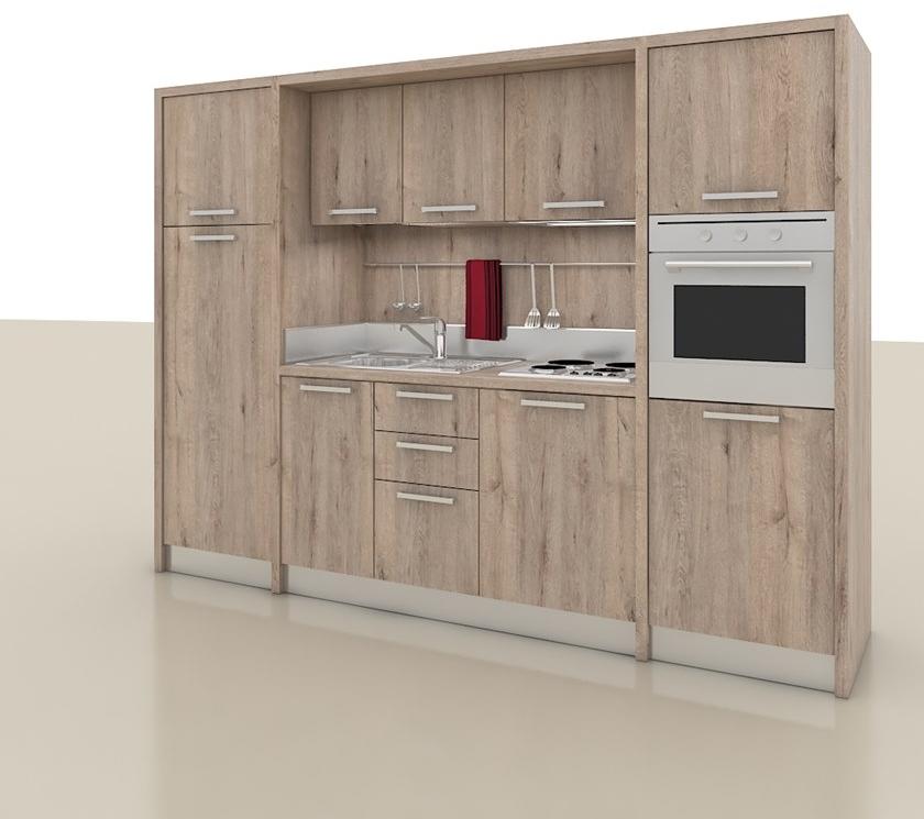 Mobilspazio Мини-кухня из дерева Zeus K135 - Вид №2