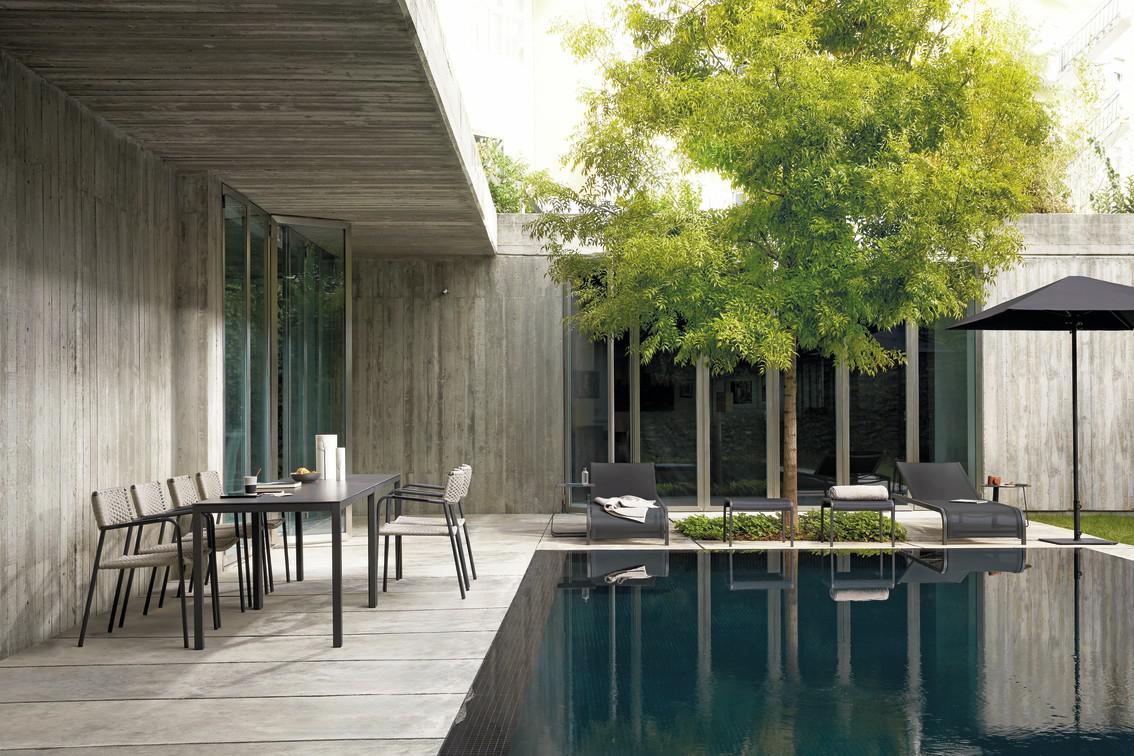 Стул лава веревка 11мм антрацит Manutti Echo MNST584 - Вид №30